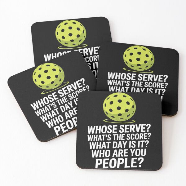 Item preview, Pickleball Whose Serve Whats Score Pickle Ball Women Men Kid  designed and sold by KonstanKoraner.
