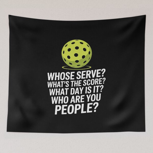 Item preview, Pickleball Whose Serve Whats Score Pickle Ball Women Men Kid  designed and sold by KonstanKoraner.