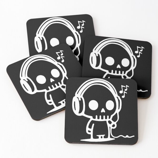 Item preview, Music Skeleton Man-White designed and sold by Charisma Enigma.
