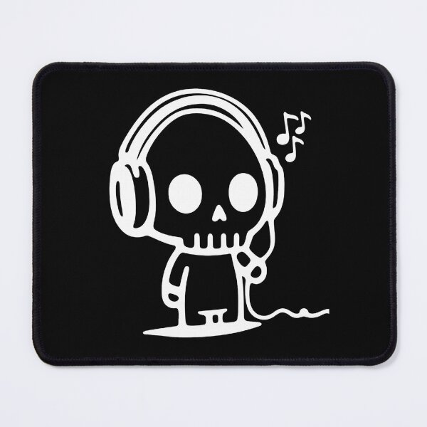 Item preview, Music Skeleton Man-White designed and sold by Charisma Enigma.