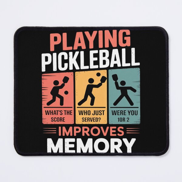 Item preview, Playing Pickleball Improves  designed and sold by KonstanKoraner.