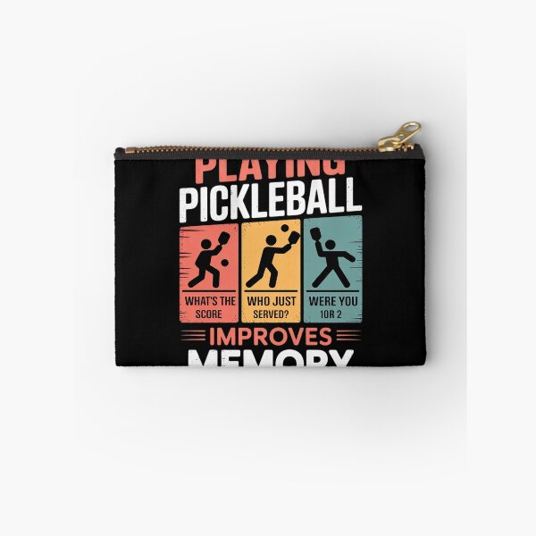 Item preview, Playing Pickleball Improves  designed and sold by KonstanKoraner.