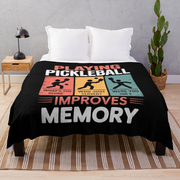 Item preview, Playing Pickleball Improves  designed and sold by KonstanKoraner.