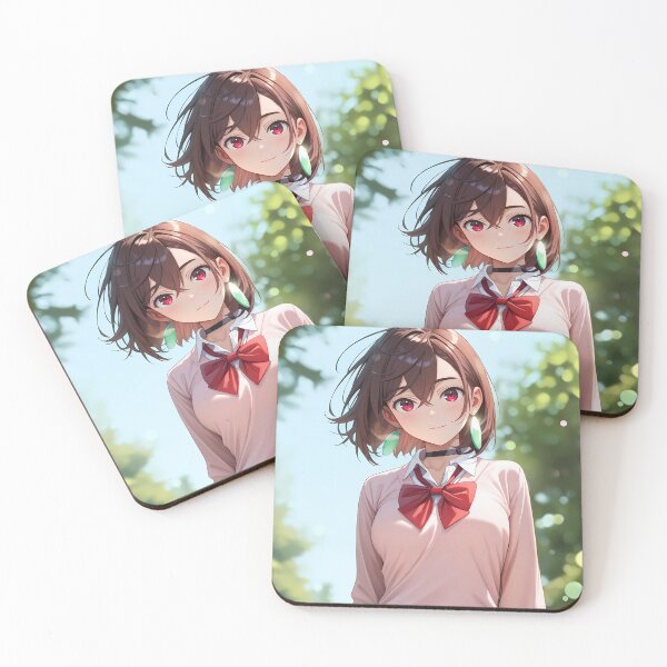 Artikelvorschau, Momo Ayase Charmantes Lächeln Dandadan Anime Girl Waifu entworfen und verkauft von Raslbazola.