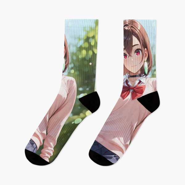 Artikelvorschau, Momo Ayase Charmantes Lächeln Dandadan Anime Girl Waifu entworfen und verkauft von Raslbazola.