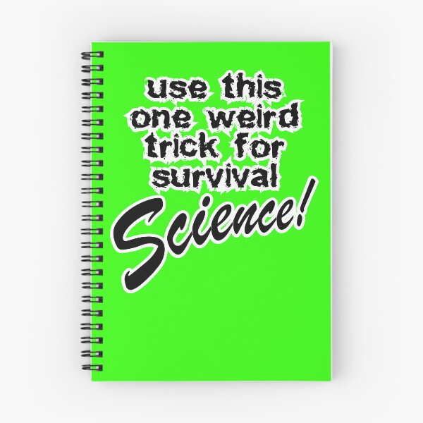 Item preview, use this one weird trick for survival science, light green background designed and sold by mntimg.