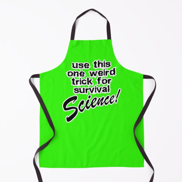 Item preview, use this one weird trick for survival science, light green background designed and sold by mntimg.