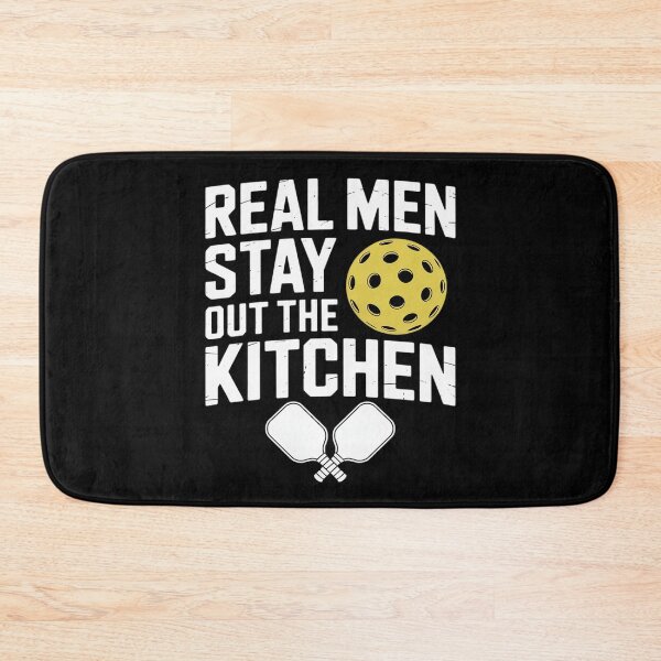 Item preview, Real Men Stay Out of the Kitchen Pickleball  designed and sold by KonstanKoraner.