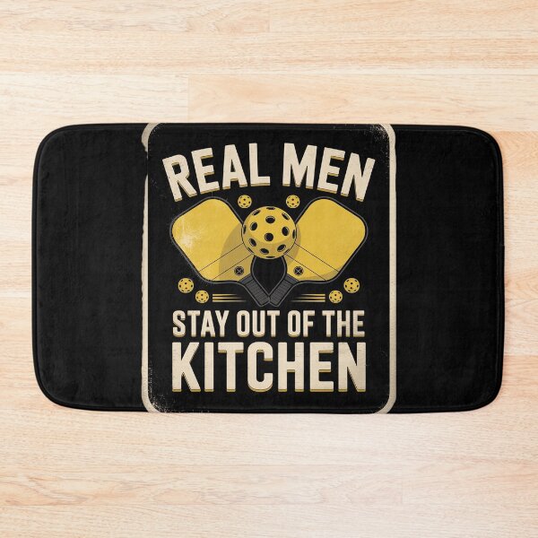 Item preview, Real Men Stay Out Of The Kitchen Pickleball  designed and sold by KonstanKoraner.