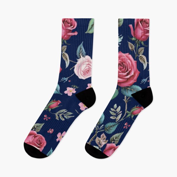 Item preview, Vintage style pink roses designed and sold by Nice-patterns.