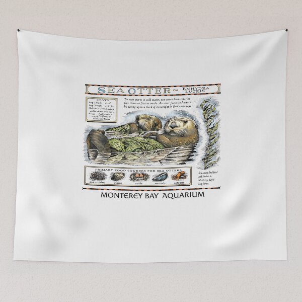 Item preview, Vintage Sea Otters designed and sold by CosmicCirrus.