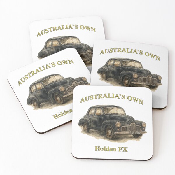 Item preview, Australia’s Own Holden FX – Classic Aussie Car Watercolour Art designed and sold by Michael van der Hoorn.