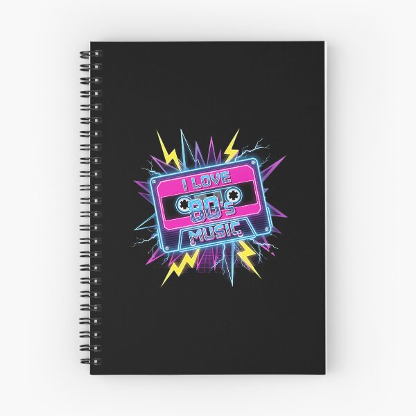 Item preview, I Love 80'S Music  Bright Retro Vibes  designed and sold by BenjaminThiba.
