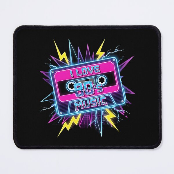 Item preview, I Love 80'S Music Bright Retro Vibes designed and sold by BenjaminThiba.
