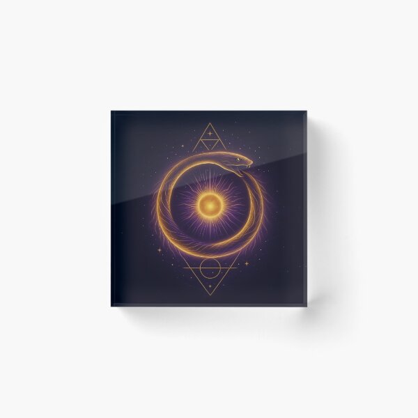 Item preview,  The Cosmic Serpent – Ouroboros Energy of Cre designed and sold by Sea Godness .