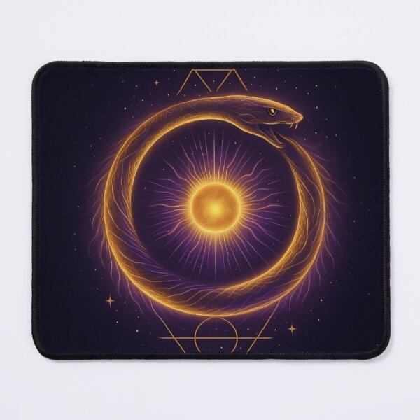 Item preview, The Cosmic Serpent – Ouroboros Energy of Cre designed and sold by Sea Godness .