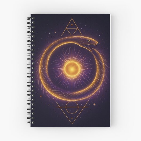 Item preview,  The Cosmic Serpent – Ouroboros Energy of Cre designed and sold by Sea Godness .