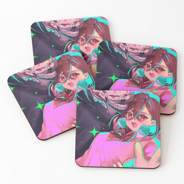 Item preview, Anime Okarun Dandadan Vibrant Duo Shock Pink Reveal designed and sold by Raslbazola.