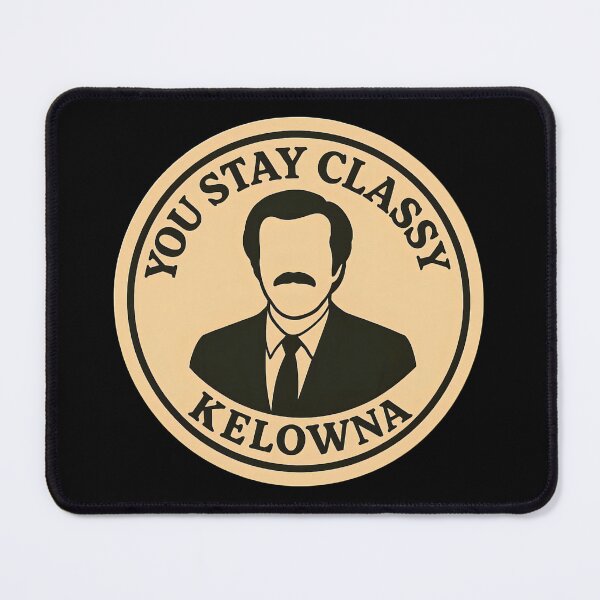 Item preview, Anchorman Inspired Retro Canada Print: Kelowna designed and sold by PinUpPizzazz.