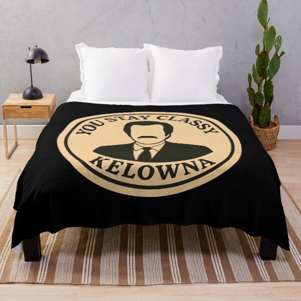 Item preview, Anchorman Inspired Retro Canada Print: Kelowna designed and sold by PinUpPizzazz.
