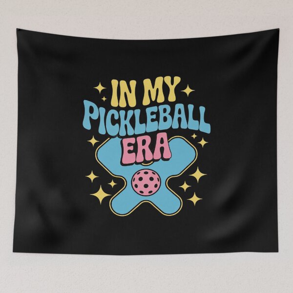 Artikelvorschau, Groovy In My Pickleball Era Pickleball-Spieler entworfen und verkauft von KonstanKoraner.
