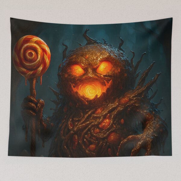 Item preview, Root Fiend of the Candy Forest – Twisted Halloween Fantasy designed and sold by FusionGaze.