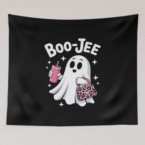 Item preview, Spooky Season Cute Ghost Halloween Costume Boo-Jee Boujee  designed and sold by KonstanKoraner.