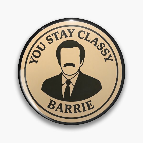 Item preview, Anchorman Inspired Retro Canada Print: Barrie designed and sold by PinUpPizzazz.