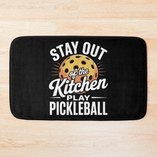 Item preview, Stay Out Of The Kitchen Play Pickleball  designed and sold by KonstanKoraner.