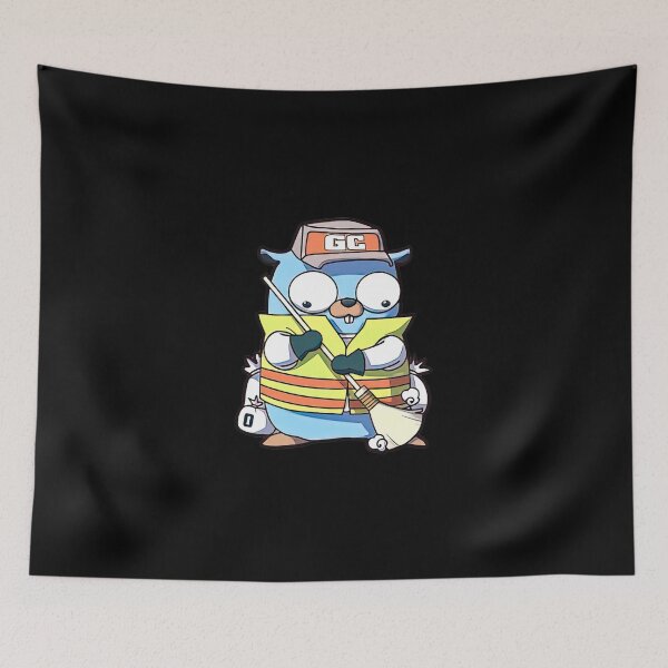 Item preview, Golang Gopher  Cleaning designed and sold by MarlinConroy.