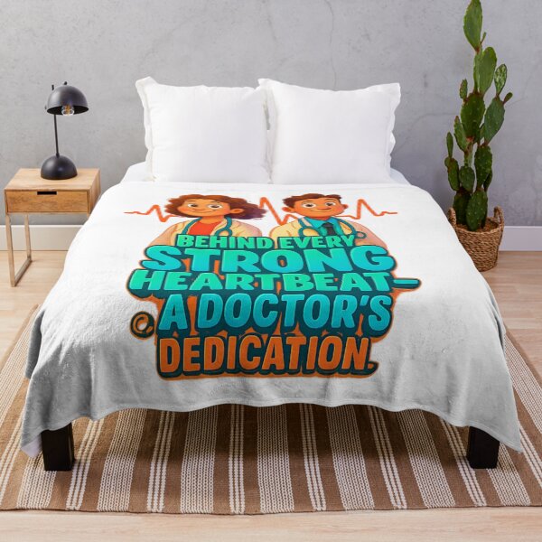 Item preview, Behind Every Strong Heartbeat — A Doctor’s Dedication designed and sold by GogoVibes.