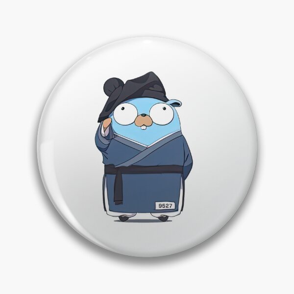 Item preview, Golang Gopher Go 9527 designed and sold by MarlinConroy.