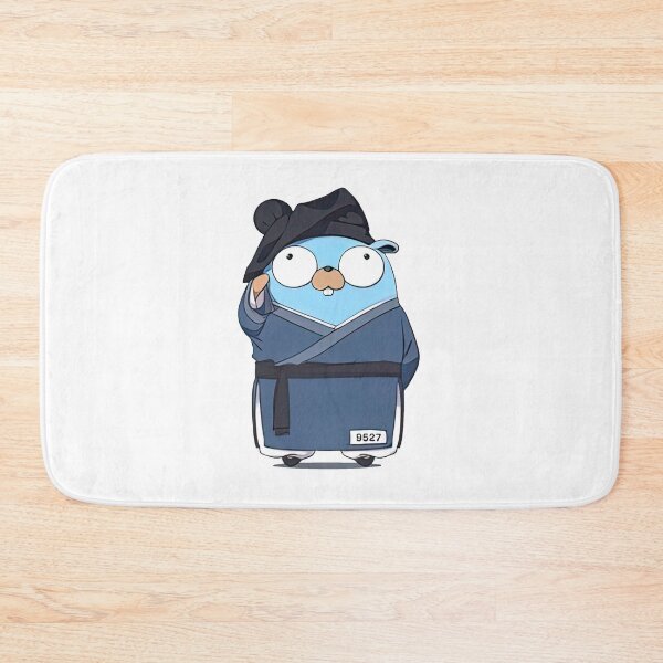 Item preview, Golang Gopher Go 9527 designed and sold by MarlinConroy.