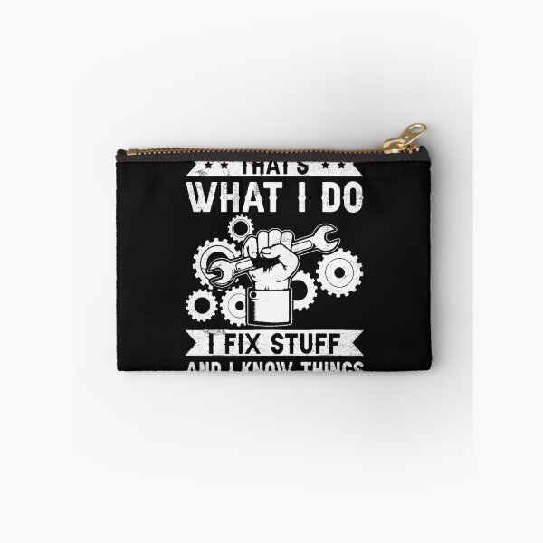 Item preview, Mechanic Quote T-Shirt – I Fix Stuff and I Know Things designed and sold by TinaMDedrick.