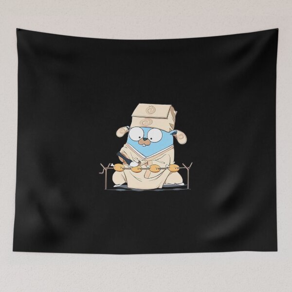 Item preview, Golang Gopher Go Chicken designed and sold by MarlinConroy.
