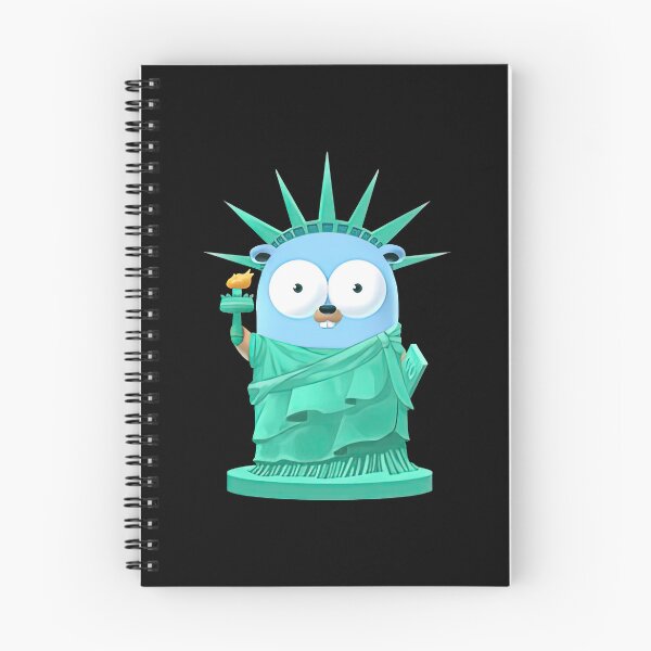 Item preview, Golang Gopher Go Liberty designed and sold by MarlinConroy.