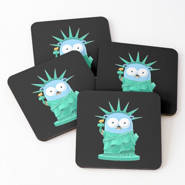 Item preview, Golang Gopher Go Liberty designed and sold by MarlinConroy.
