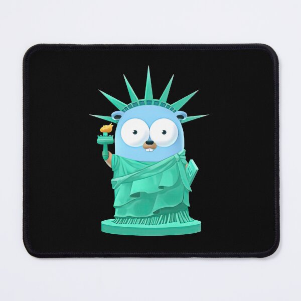Item preview, Golang Gopher Go Liberty designed and sold by MarlinConroy.
