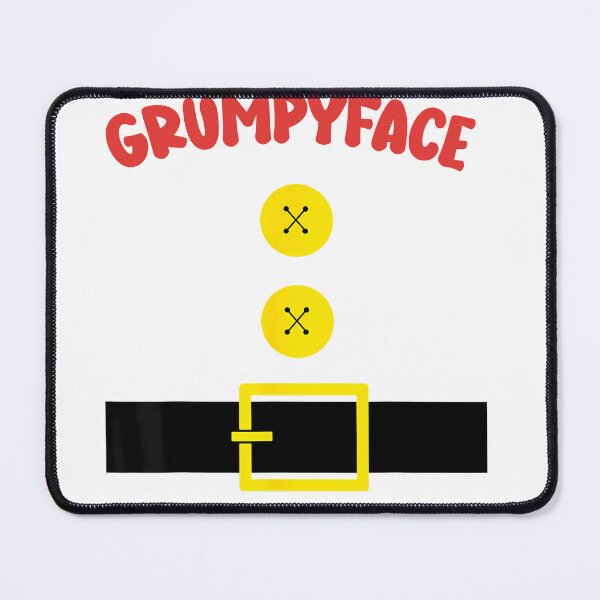 Item preview, Grumpyface Cartoon Emoji Face – Angry Expression Character Funny Christmas designed and sold by someraargelia.