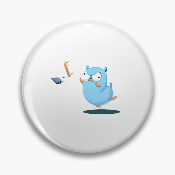 Item preview, Golang Gopher Go Rage designed and sold by MarlinConroy.