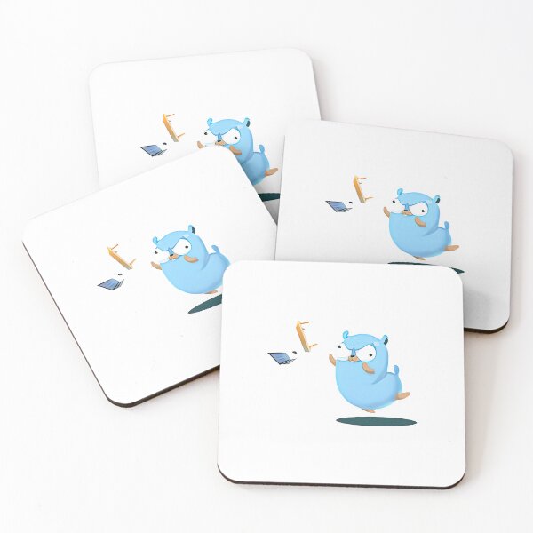 Item preview, Golang Gopher Go Rage designed and sold by MarlinConroy.