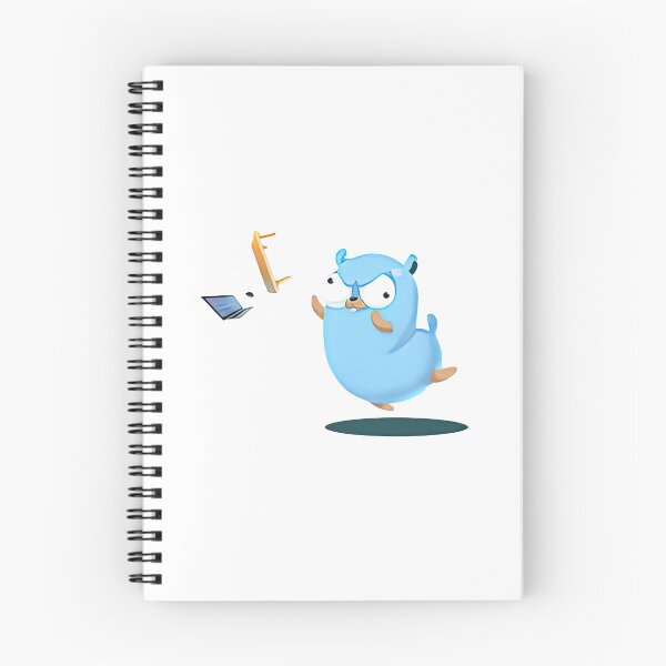 Item preview, Golang Gopher Go Rage designed and sold by MarlinConroy.