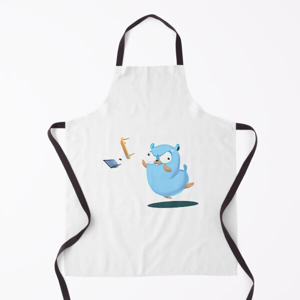 Item preview, Golang Gopher Go Rage designed and sold by MarlinConroy.
