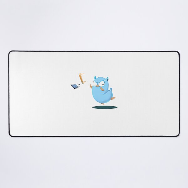 Item preview, Golang Gopher Go Rage designed and sold by MarlinConroy.