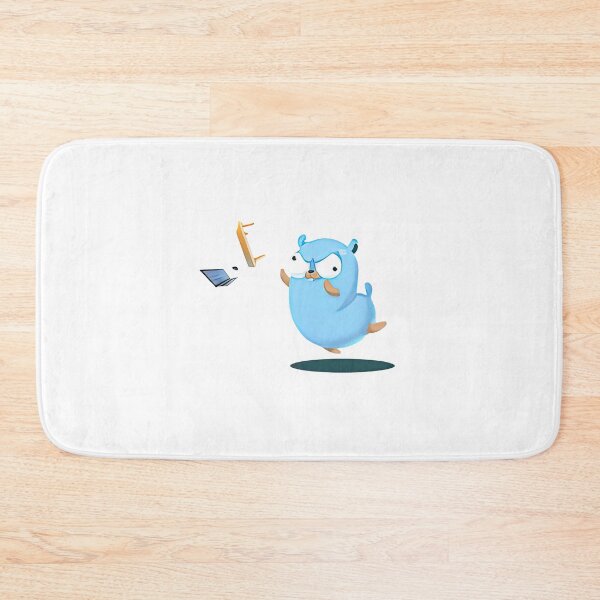 Item preview, Golang Gopher Go Rage designed and sold by MarlinConroy.