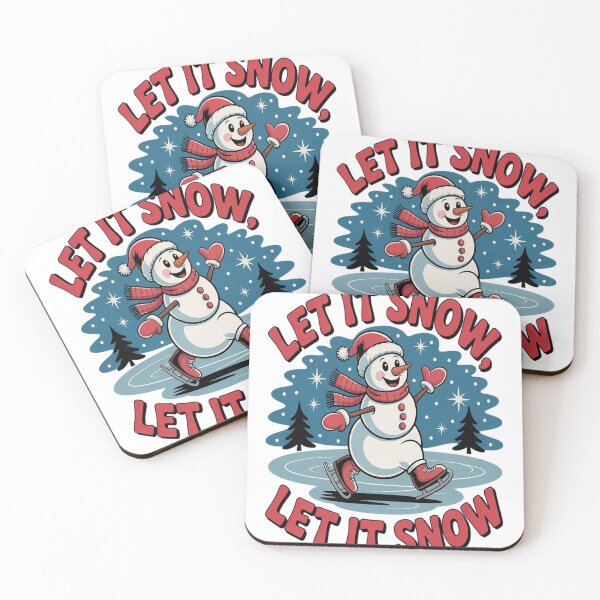 Item preview, Let It Snow Snowman CHRISTMAS designed and sold by VladoZork.