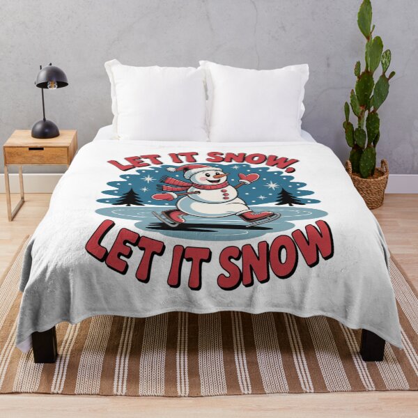 Item preview, Let It Snow Snowman CHRISTMAS designed and sold by VladoZork.