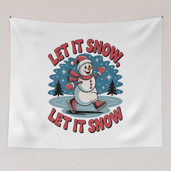 Item preview, Let It Snow Snowman CHRISTMAS designed and sold by VladoZork.
