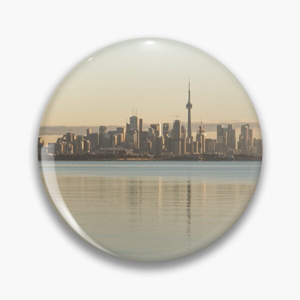 Item preview, Downtown Toronto Skyline in Pale Morning Light designed and sold by Georgia Mizuleva.