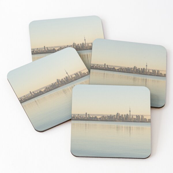 Item preview, Downtown Toronto Skyline in Pale Morning Light designed and sold by Georgia Mizuleva.